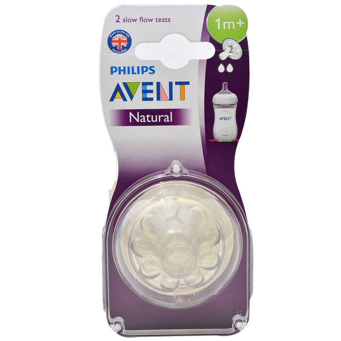 Avent Nipple Natural 1M+